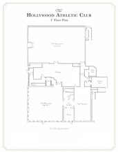 6525 W Sunset Blvd, Los Angeles, CA for rent Floor Plan- Image 1 of 2