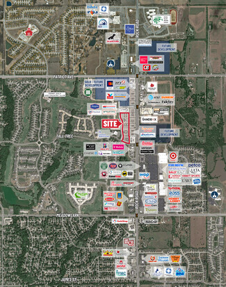 More details for Rock Rd & 63rd St (Patriot Ave ) SW/C, Derby, KS - Land for Sale