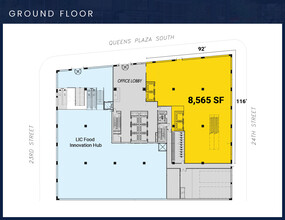 Retail in Long Island City, NY for rent Floor Plan- Image 1 of 1