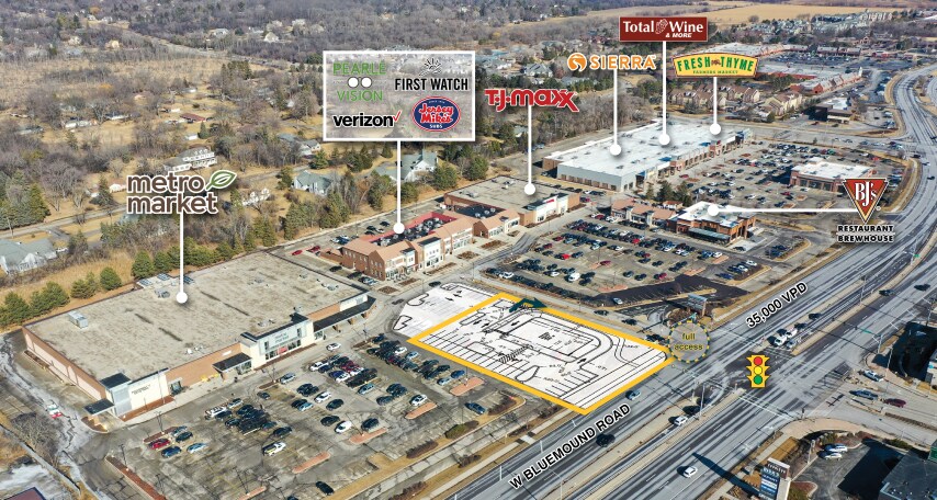 17630 W Bluemound Rd, Brookfield, WI to rent Primary Photo- Image 1 of 4