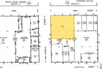 306 E Main St, Stockton, CA for sale Plat Map- Image 1 of 1