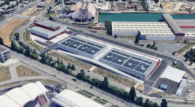 Lyon - Aerial  map view