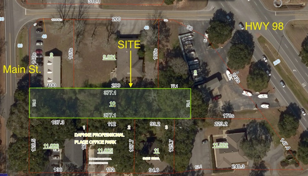 Wilson Avenue & Main Street, Daphne, AL for sale - Primary Photo - Image 1 of 1