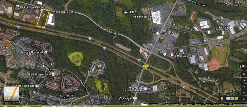 Industrial Park Road And Centerpoint Drive, Middletown, CT for sale - Aerial - Image 1 of 1