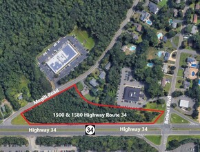 1500 Route 34 N, Wall, NJ - aerial  map view - Image1