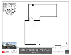 450 N Sam Houston Pky E, Houston, TX to rent Site Plan- Image 1 of 1