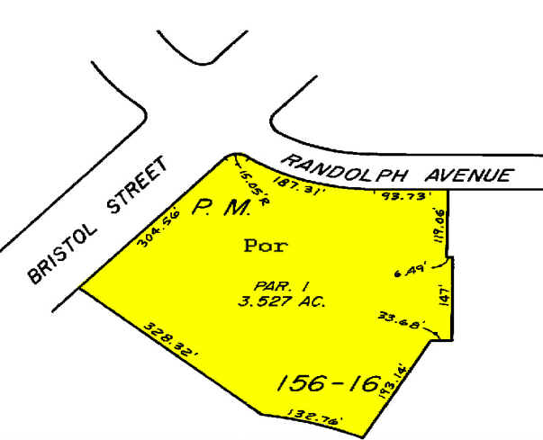 2900 Bristol St, Costa Mesa, CA for sale - Plat Map - Image 1 of 1