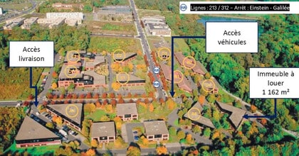 Champs-sur-Marne - Aerial map view - Image1