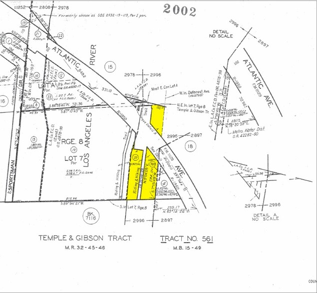 6975 Atlantic Ave, Long Beach, CA for sale - Plat Map - Image 2 of 2