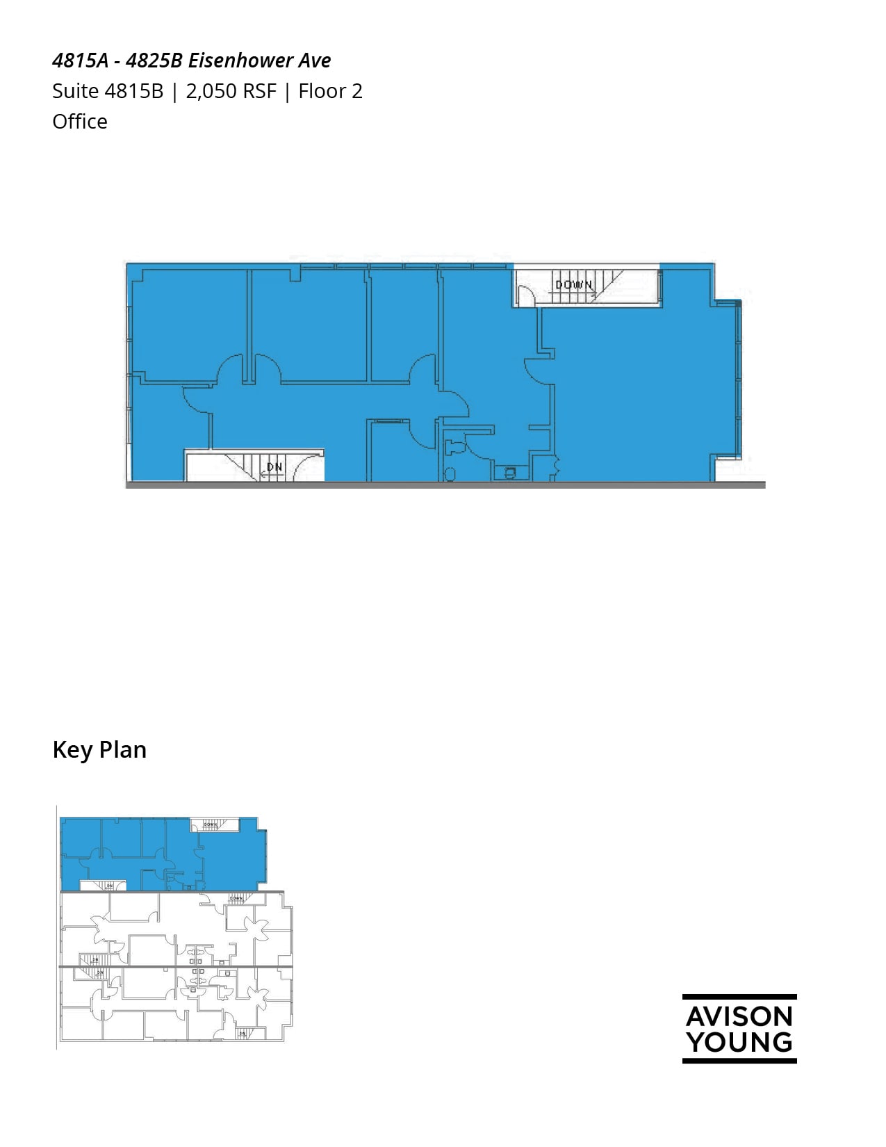 4713A-4725B Eisenhower Ave, Alexandria, VA to rent Floor Plan- Image 1 of 1