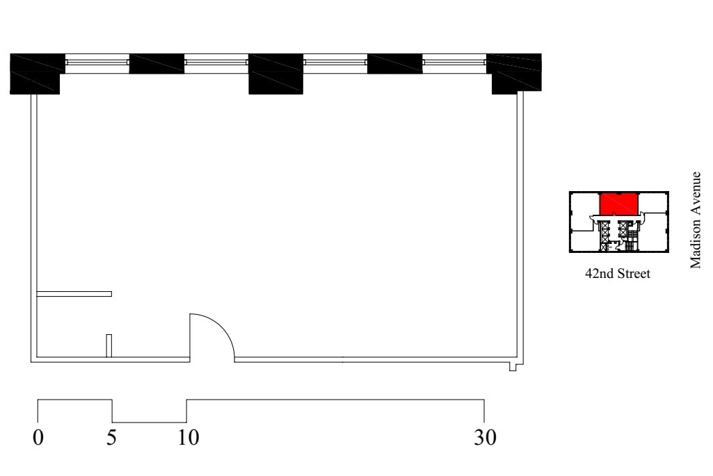 315 Madison Ave, New York, NY to rent Floor Plan- Image 1 of 1