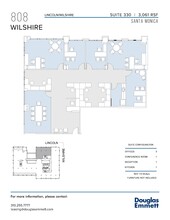 808 Wilshire Blvd, Santa Monica, CA for rent Floor Plan- Image 1 of 1