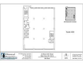 43 W 24th St, New York, NY for rent Floor Plan- Image 2 of 2