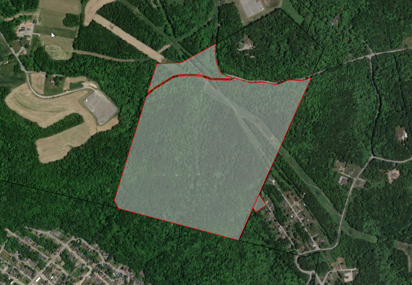 Wolf Run Rd, Midland, PA for sale - Aerial - Image 1 of 6