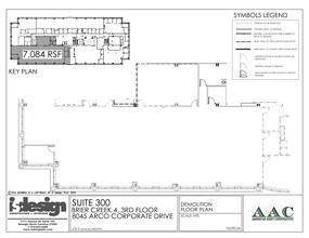 8045 Arco Corporate Dr, Raleigh, NC for rent Site Plan- Image 1 of 2