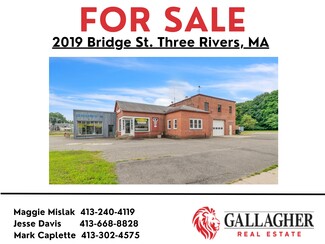 More details for 2019 Bridge St, Three Rivers, MA - Retail for Sale