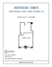 6065 Roswell Rd NE, Atlanta, GA for rent Floor Plan- Image 1 of 1