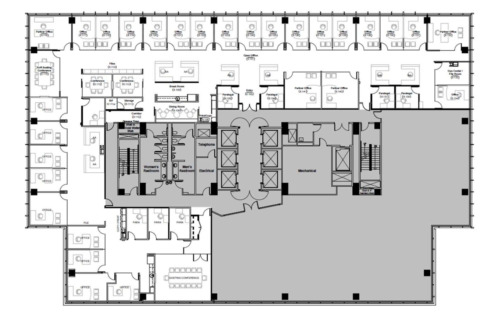 201 17th St NW, Atlanta, GA to rent Floor Plan- Image 1 of 18