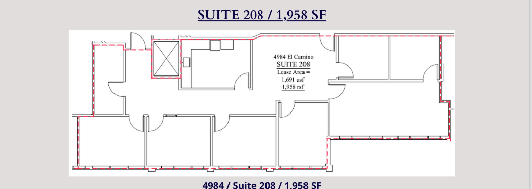 4984 El Camino Real, Los Altos, CA for rent Floor Plan- Image 1 of 1