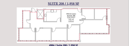 4984 El Camino Real, Los Altos, CA for rent Floor Plan- Image 1 of 1