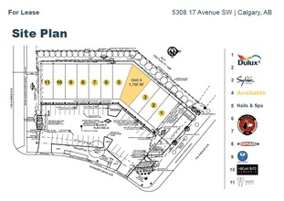 5308 17 Ave SW, Calgary, AB for rent Site Plan- Image 2 of 6