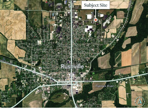 600 Conrad Harcourt Way, Rushville, IN - aerial  map view - Image1