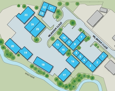 Millbrook Clos, Northampton for sale - Site Plan - Image 1 of 1