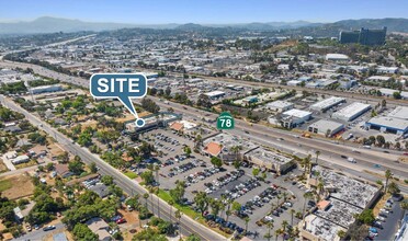 2175 Montiel Rd, San Marcos, CA - aerial  map view