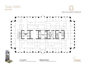 2200 Ross Ave, Dallas, TX for rent Floor Plan- Image 1 of 1