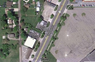 27340 Telegraph Rd, Flat Rock, MI - aerial  map view