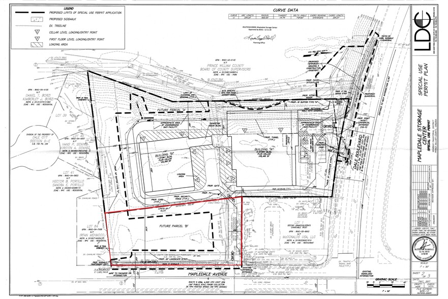 13698 Mapledale Ave, Woodbridge, VA for rent - Site Plan - Image 2 of 3