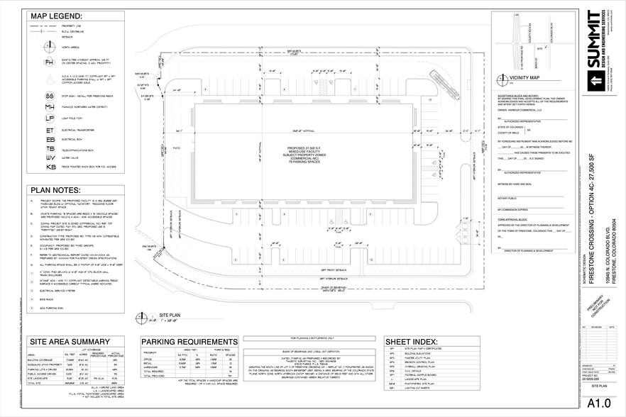 10945 Colorado Blvd, Firestone, CO for rent - Site Plan - Image 3 of 3