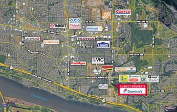 4101-4104 SE 192nd Ave, Vancouver, WA - aerial  map view