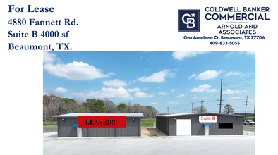 4880 Fannett Rd, Beaumont, TX for rent Building Photo- Image 2 of 10