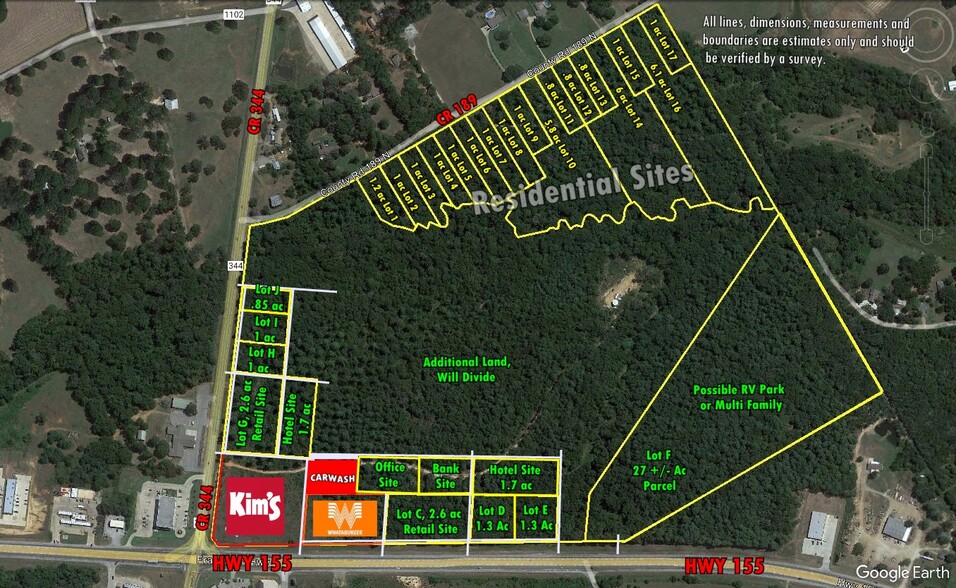 20175 HWY 155 S, Flint, TX for sale - Site Plan - Image 2 of 39