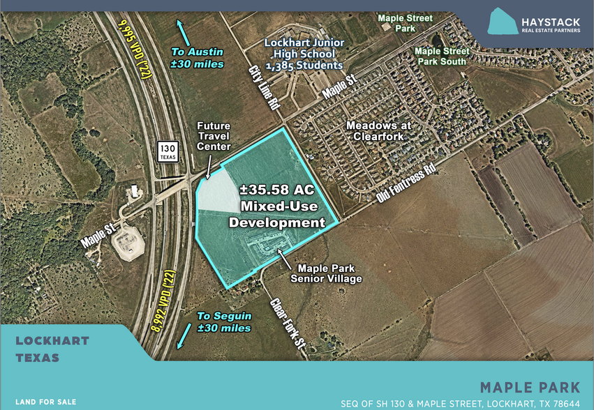 SH 130, Lockhart, TX for sale - Aerial - Image 1 of 1