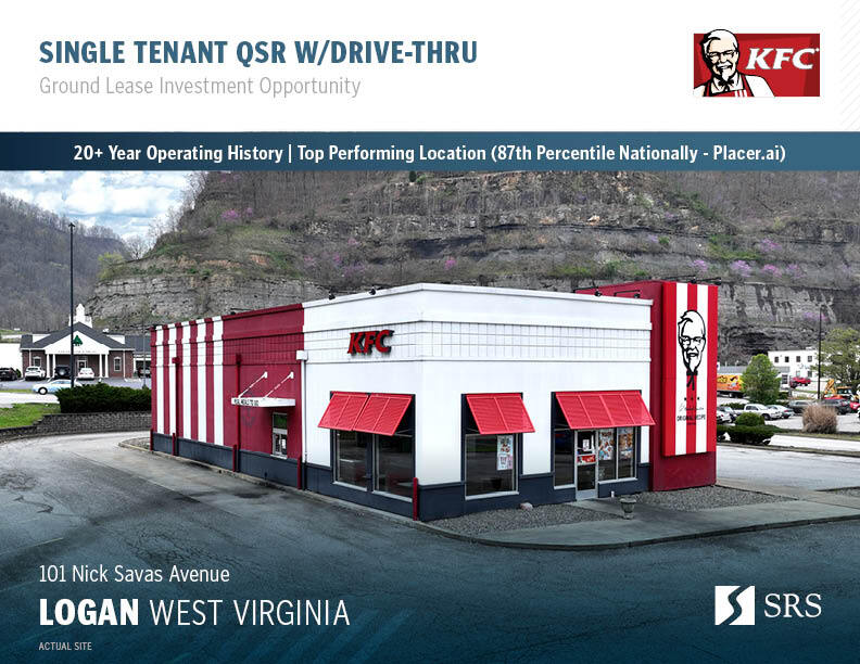 101 Nick Savas Dr, Logan 25601 KFC Logan, WV UK