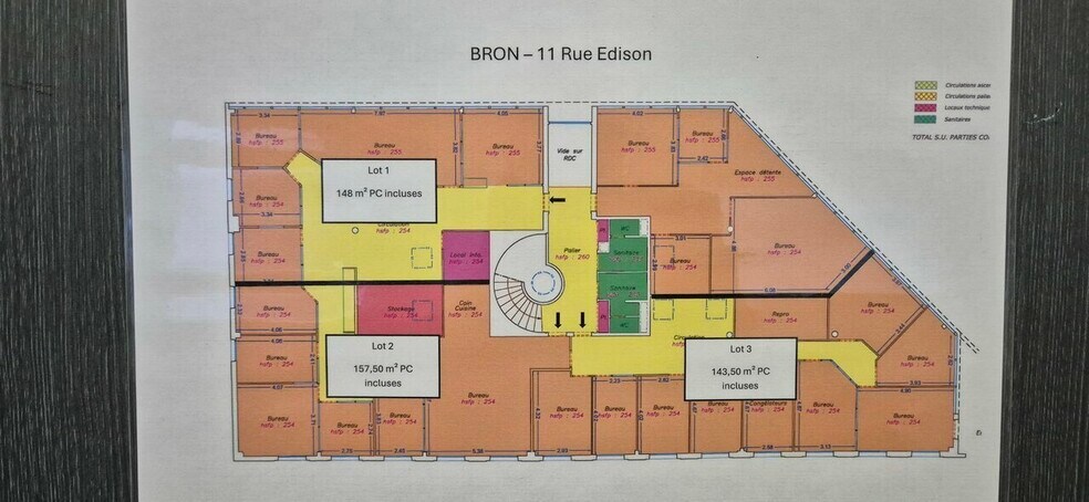 11 Rue Edison, Bron to rent - Floor Plan - Image 3 of 4