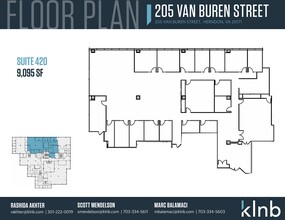 205 Van Buren St, Herndon, VA for rent Site Plan- Image 1 of 1