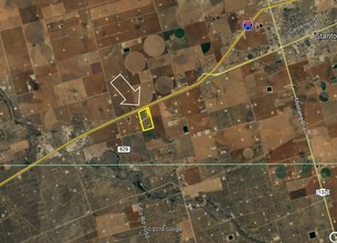 3070 I 20 Service Rd, Stanton, TX - aerial  map view