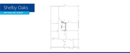 1682 Shelby Oaks Dr N, Memphis, TN to rent Floor Plan- Image 2 of 2