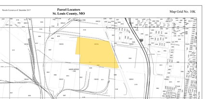 7101 Hazelwood Ave, Hazelwood, MO for sale Plat Map- Image 1 of 1