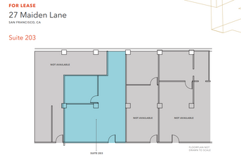 27 Maiden Ln, San Francisco, CA for rent Floor Plan- Image 1 of 3