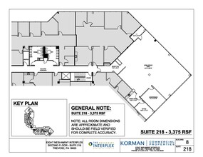 8 Neshaminy Interplex, Trevose, PA for rent Floor Plan- Image 1 of 2