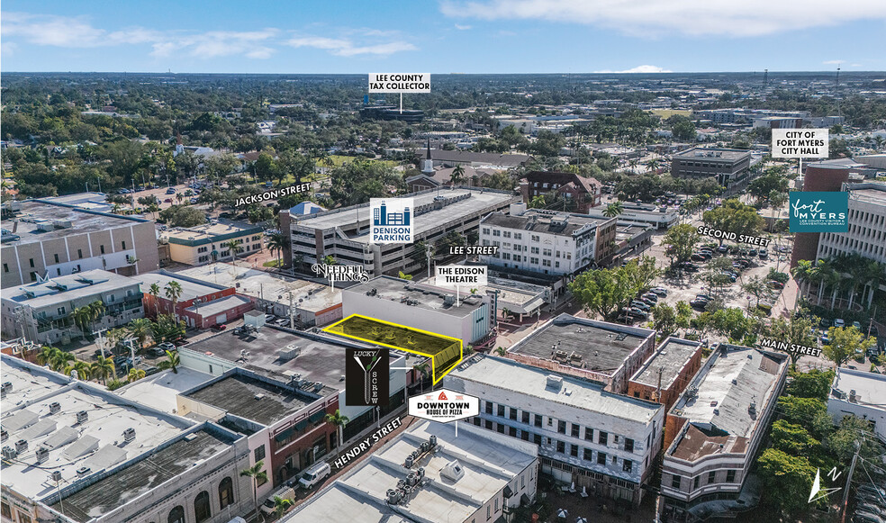 1529-1531 Hendry St, Fort Myers, FL for sale - Aerial - Image 3 of 8