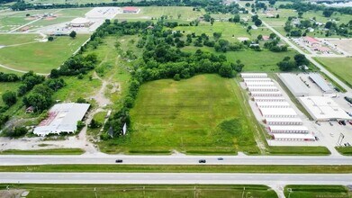 3250 N Wood Dr, Okmulgee, OK - aerial  map view