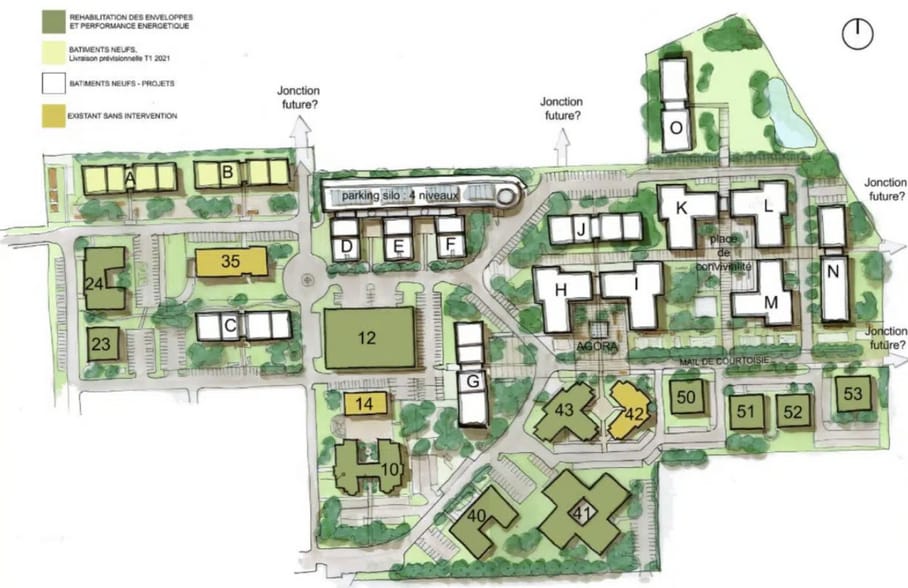 33 Bis Avenue Du Docteur Georges Lévy, Vénissieux to rent - Site Plan - Image 2 of 3