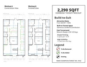 19059 Champion Forest Dr, Spring, TX to rent Site Plan- Image 1 of 10