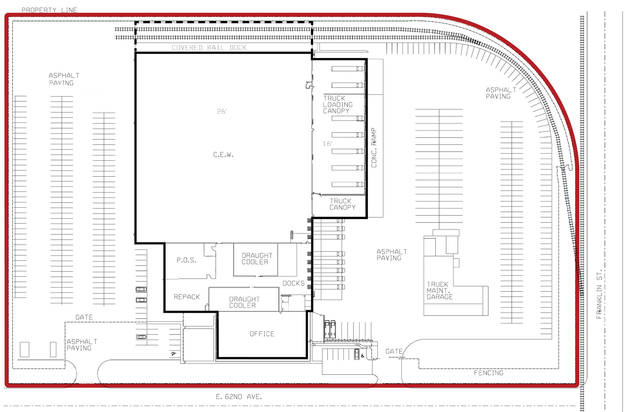 1455 E 62nd Ave, Denver, CO to rent Site Plan- Image 1 of 12