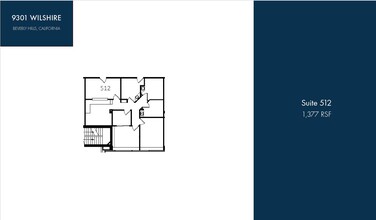 9301 Wilshire Blvd, Beverly Hills, CA for rent Floor Plan- Image 1 of 1